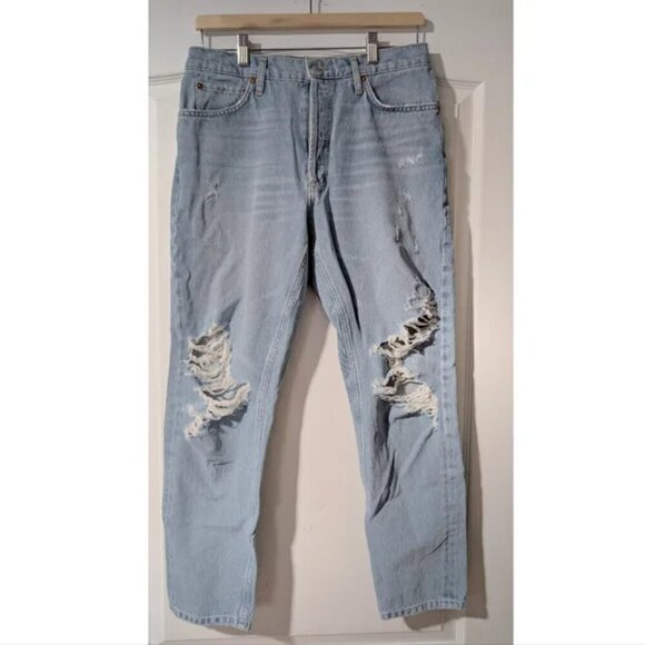 {See Comments} AGOLDE | Jamie High Rise Classic In Evermore - Picture 2 of 16